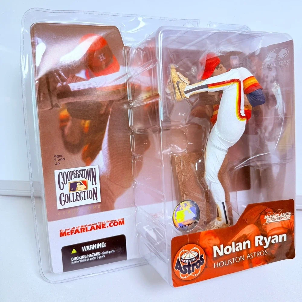 McFarlane Cooperstown Series 1‎ Nolan Ryan Houston Astros Action Figure 2004
